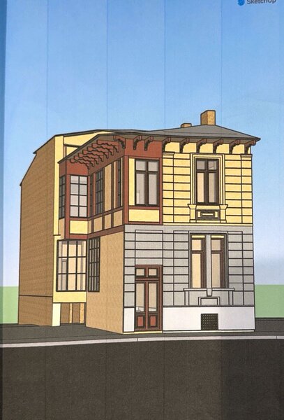 Iulia Hasdeu 14- Imobil singur curte- de renovat-proiect 10 camere cu bai.